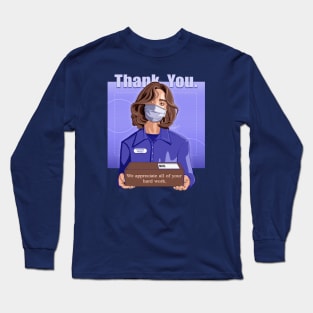 Thank You Essential Workers Long Sleeve T-Shirt